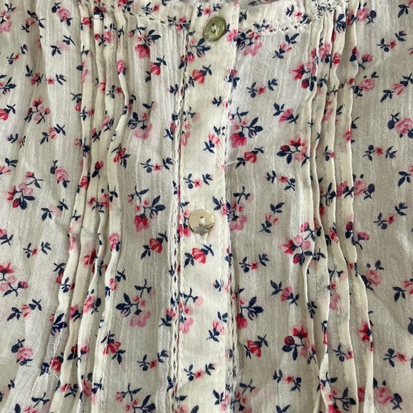 Flowered H&M Blouse Size 12 - Picture 4 of 5